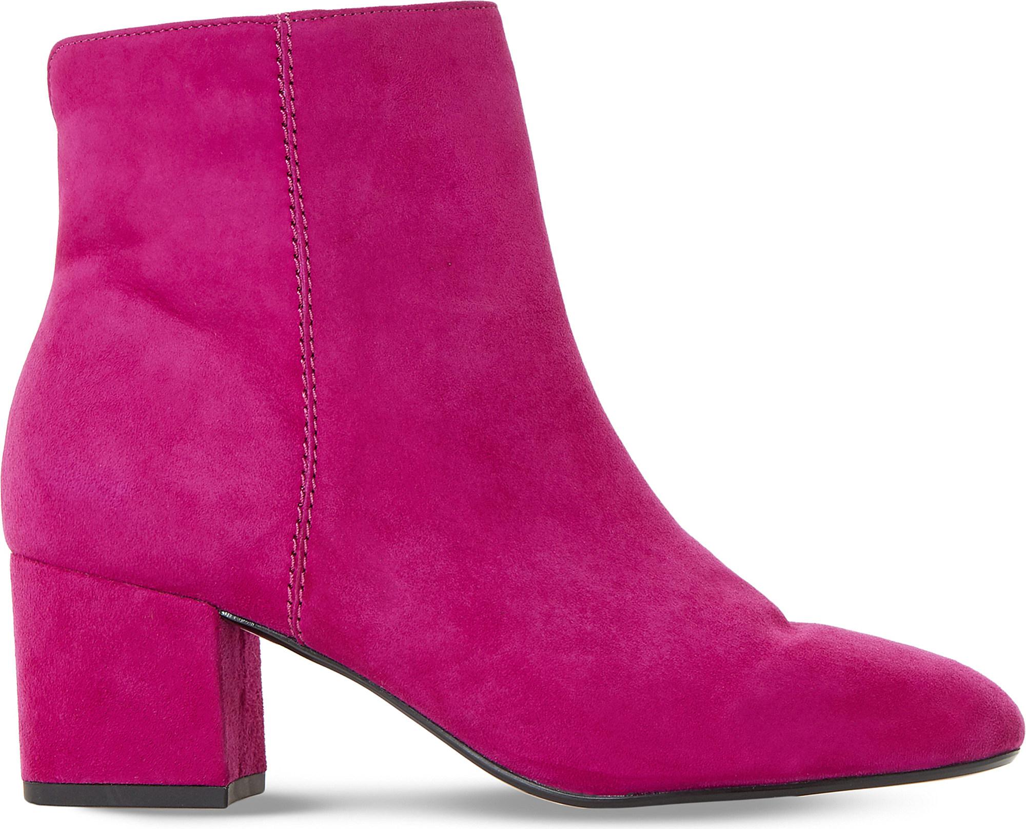 Dune Olyvea Suede Ankle Boots in Pink-Suede (Pink) - Lyst