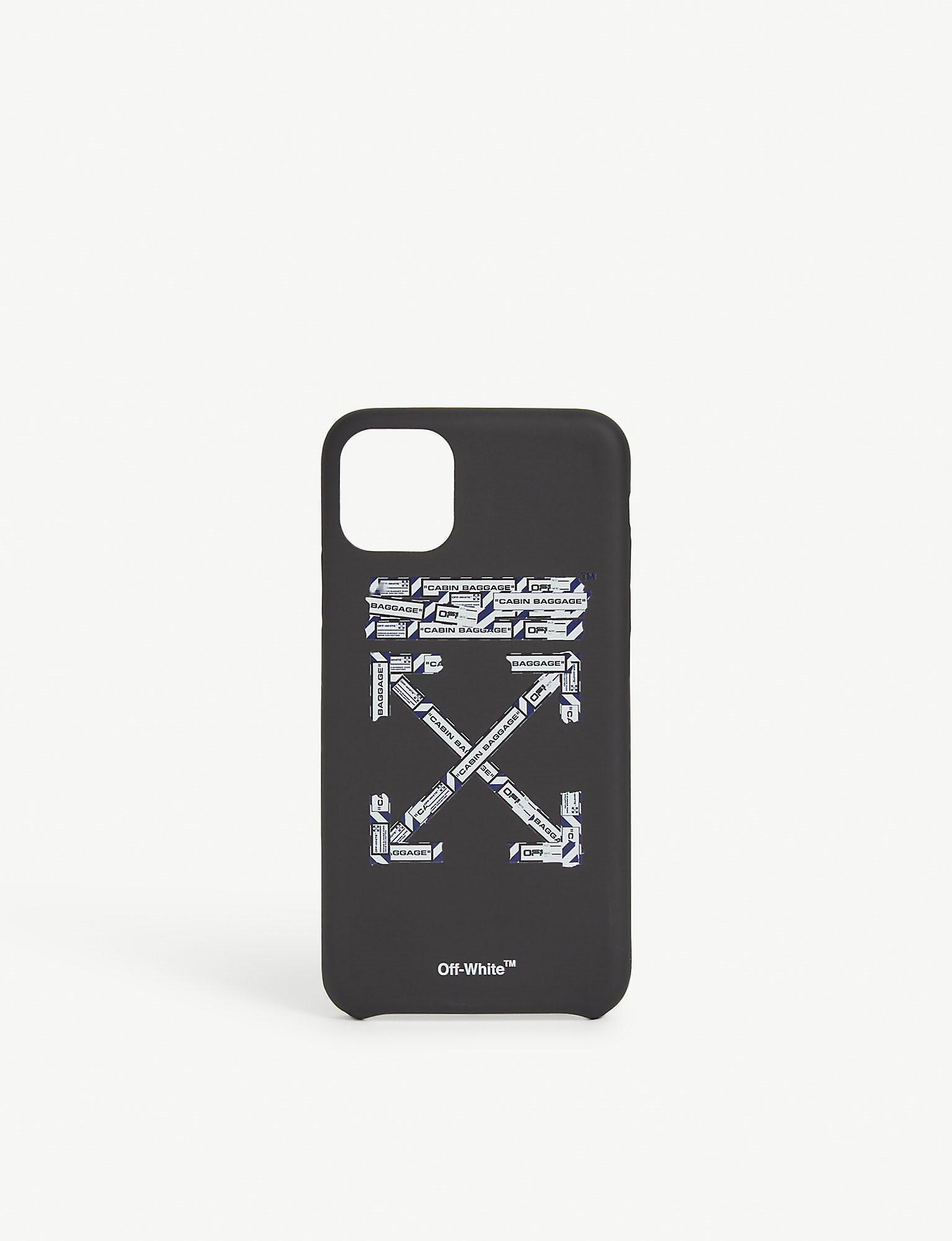 Off White C O Virgil Abloh Airport Tape Phone Case Iphone 11 Max In Black White Black Lyst Off White C O Virgil Abloh Airport Tape Phone Case Iphone 11 Max In Black White Black Lyst