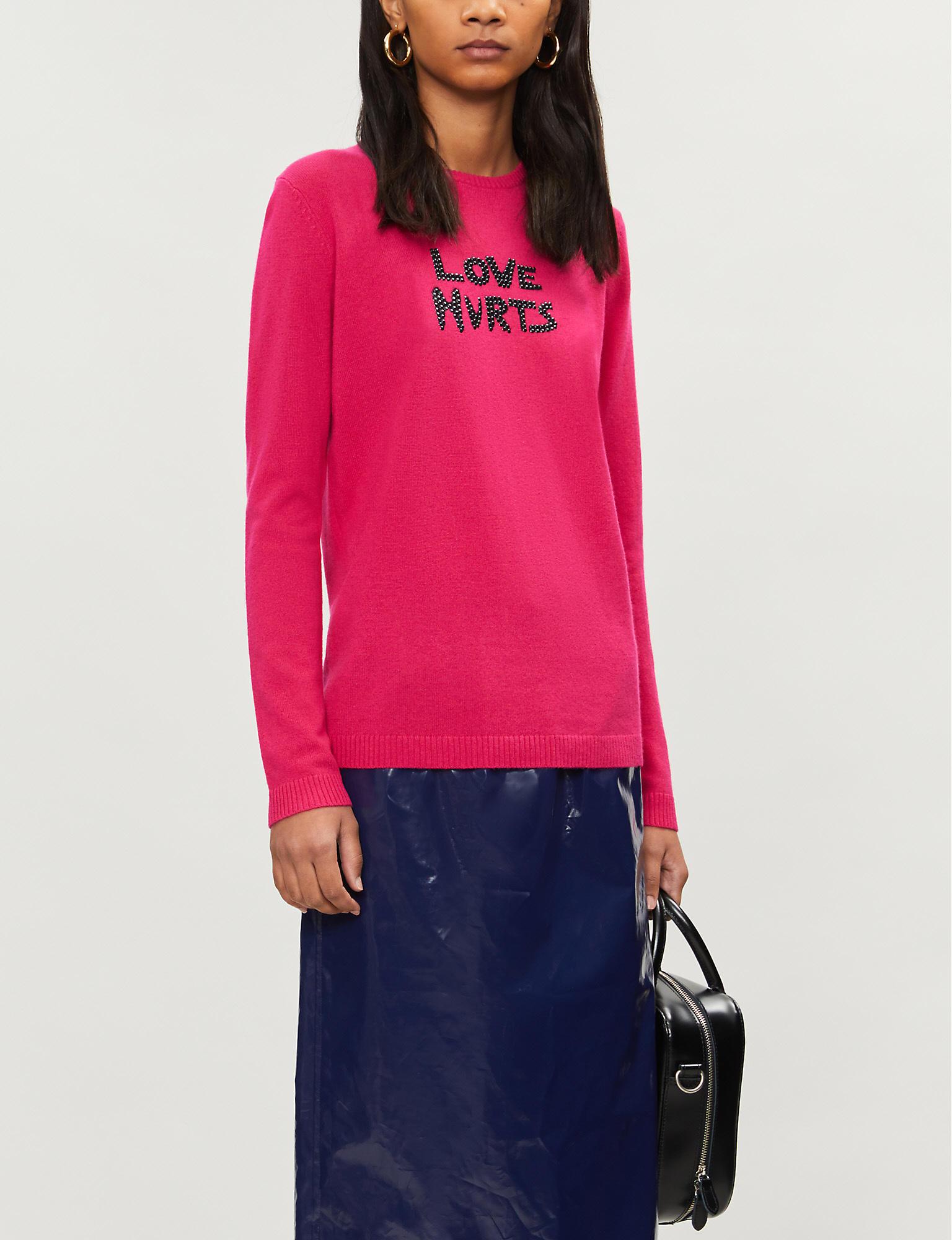 bella freud love hurts jumper
