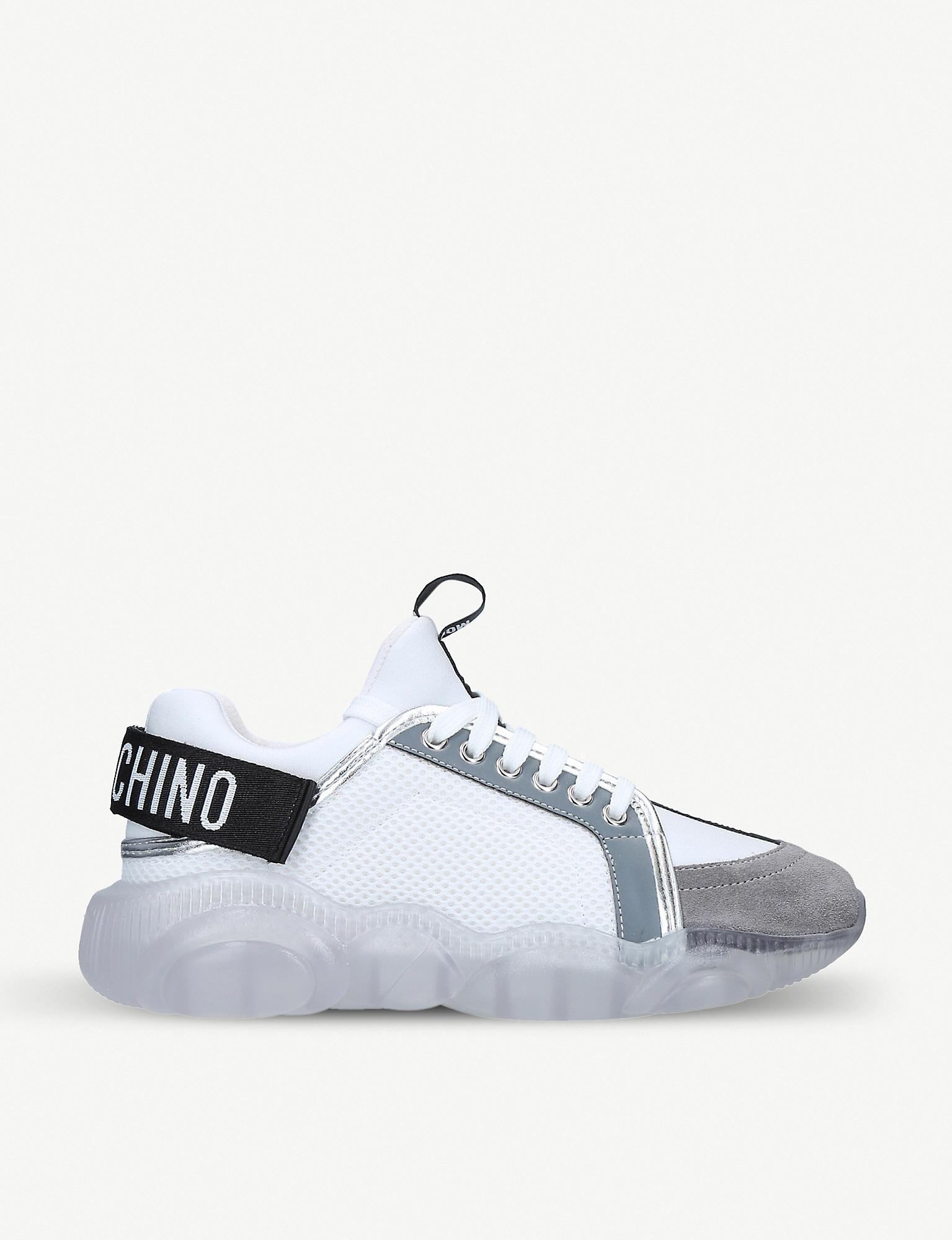 moschino runner trainers