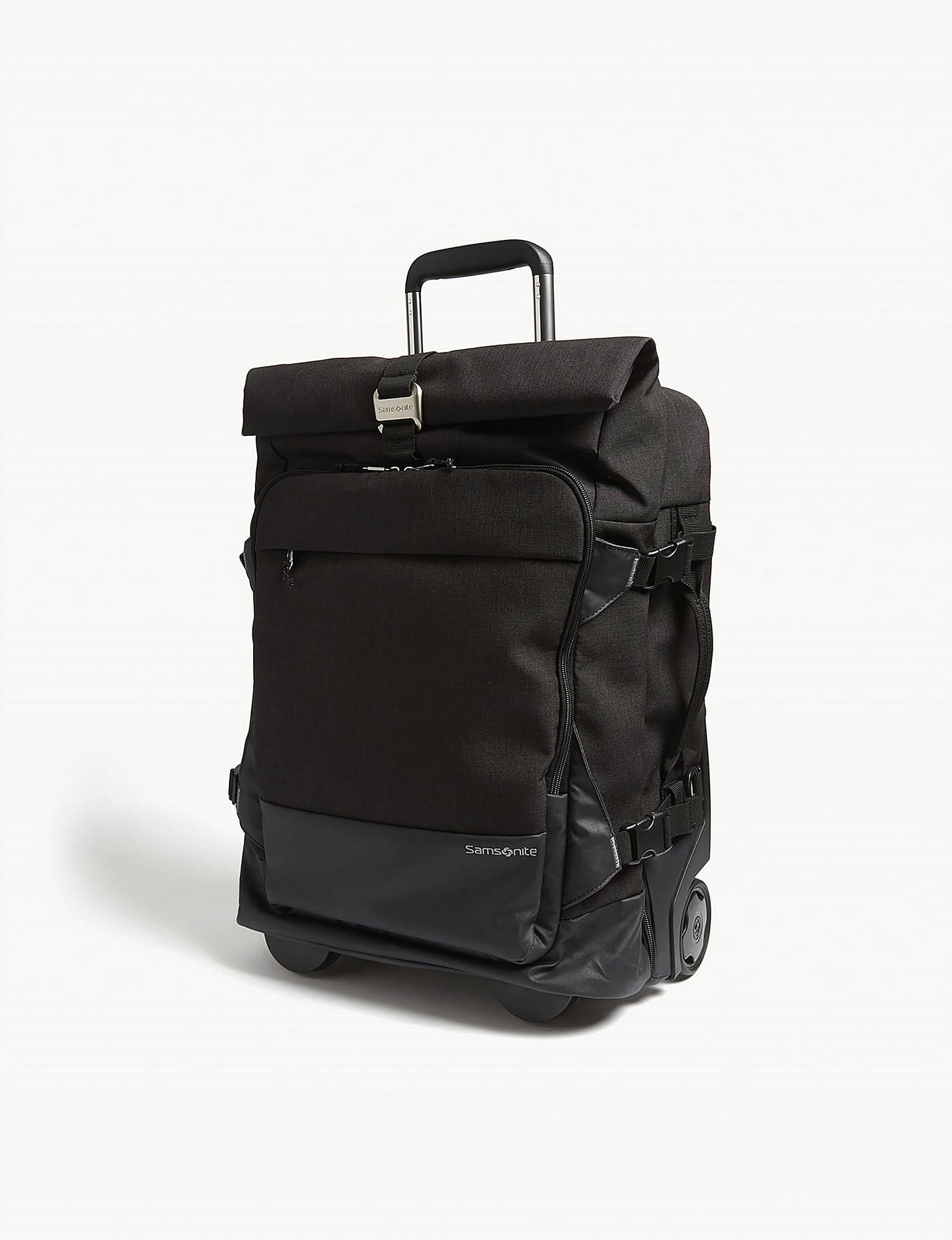 Samsonite Ziproll Four-wheel Duffle Bag Suitcase 55cm in Black for Men - Lyst