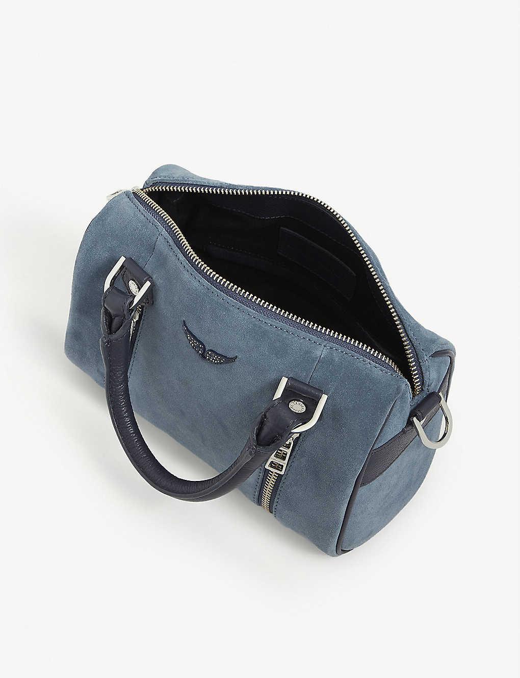 Zadig & Voltaire Xs Sunny Suede Bag in Blue Lyst