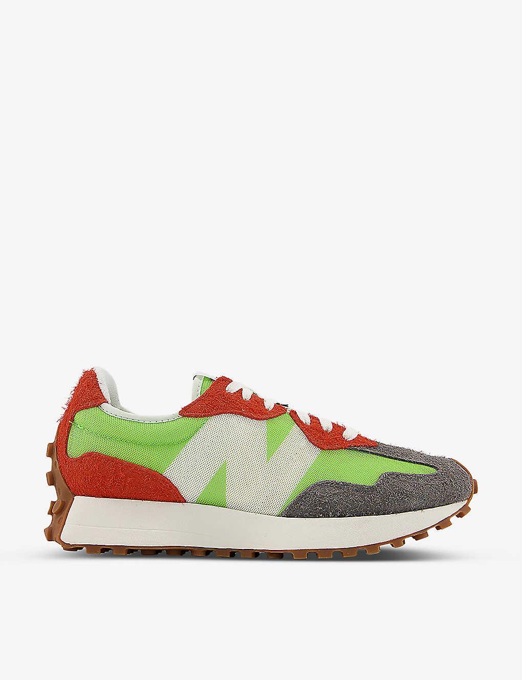 new balance 327 suede and mesh