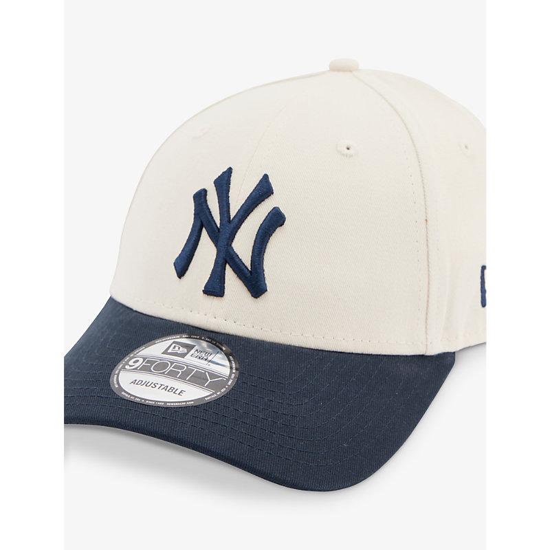 KTZ 9forty New York Yankees Cotton Baseball Cap in White for Men | Lyst