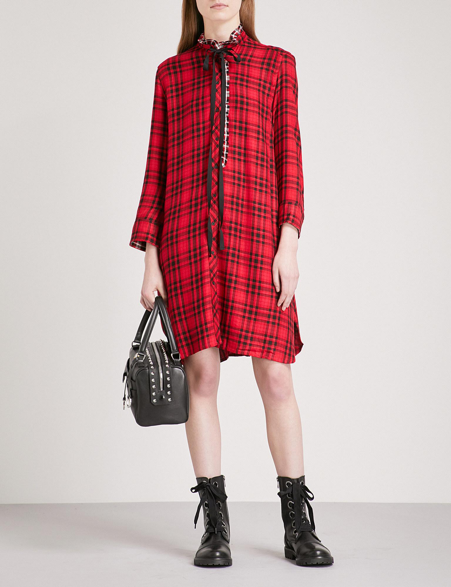 zadig and voltaire red dress