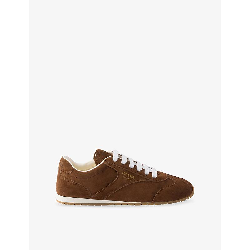 スニーカー PRADA Women Sneakers 1E206DFDX65055 F0GVP Brown Women's Prada Low-top sneakers | Lyst