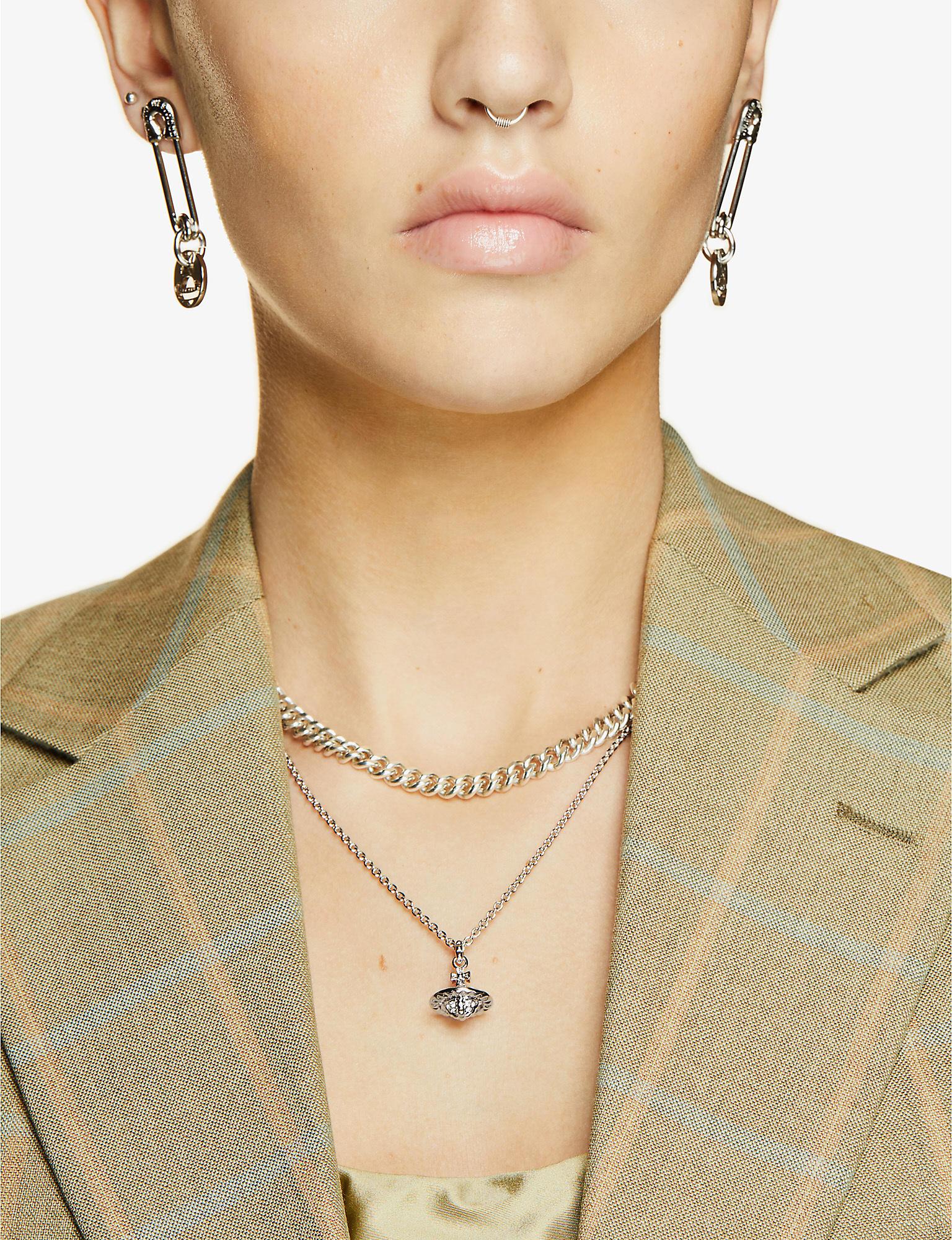 Vivienne Westwood Crystal And Rhodium 