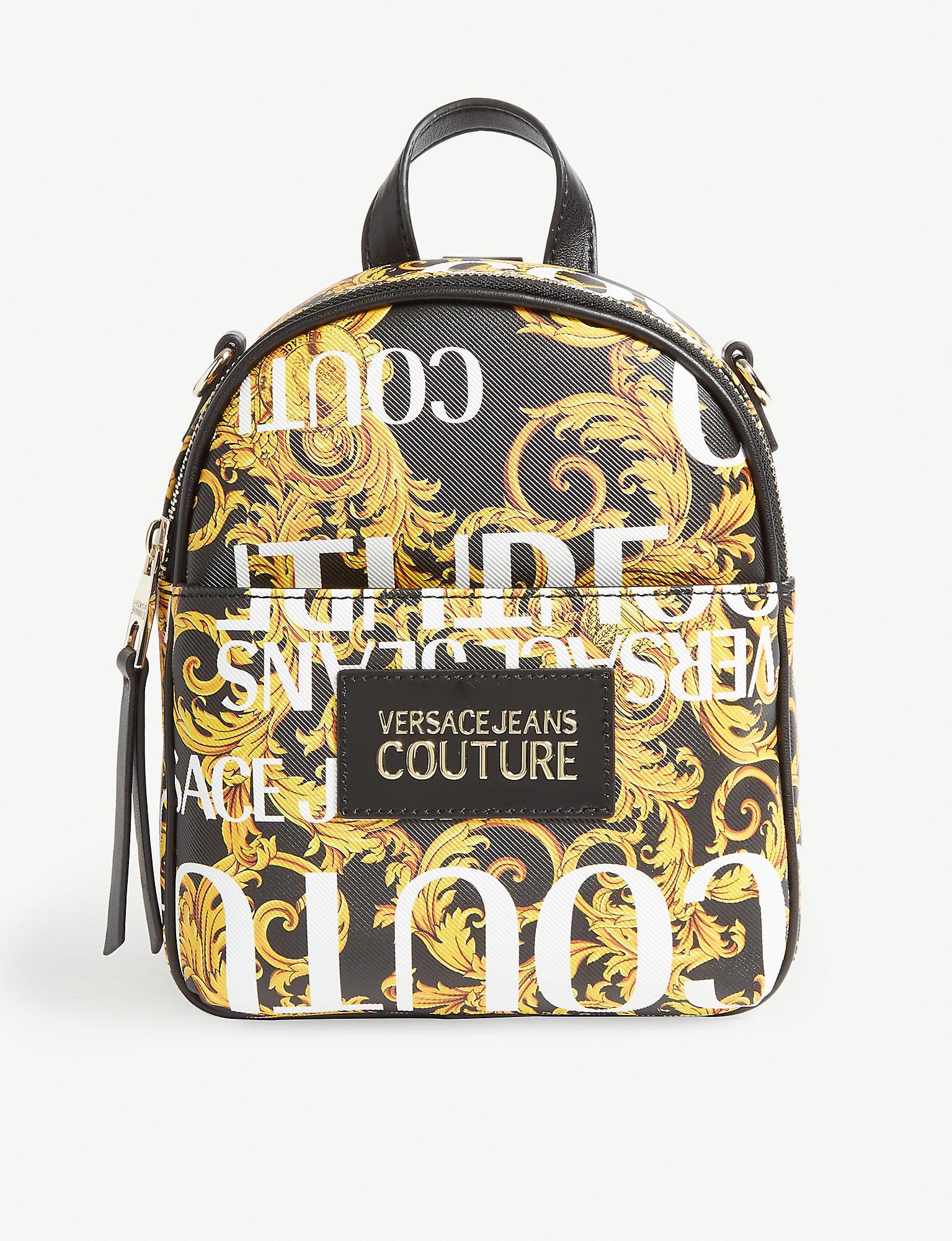 versace jeans mini backpack