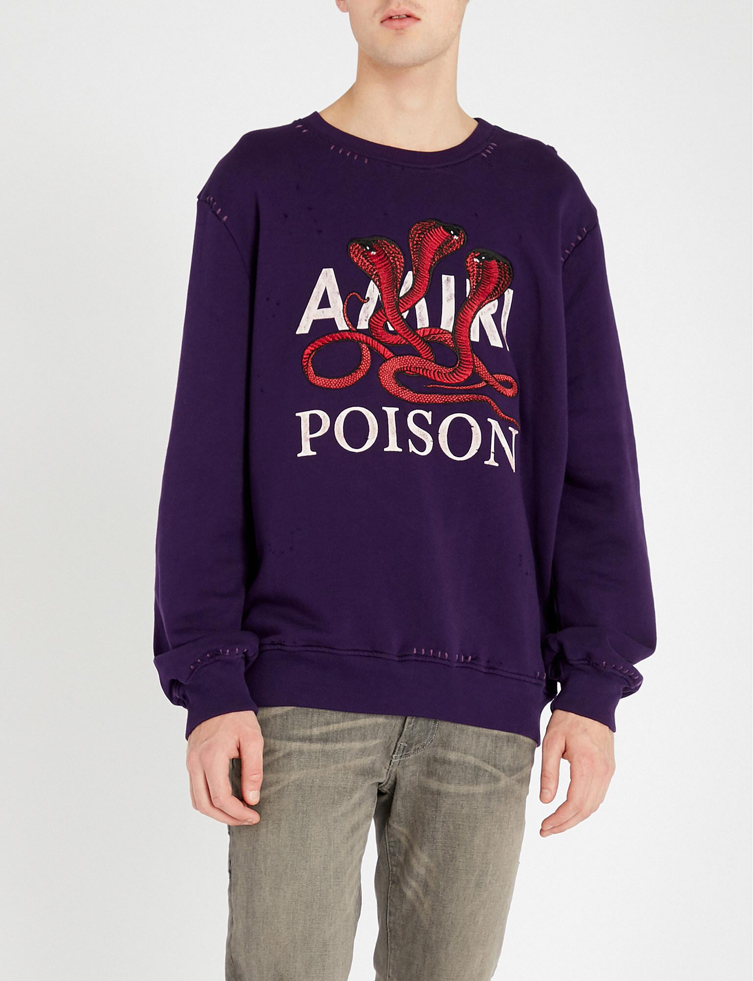 amiri poison sweater