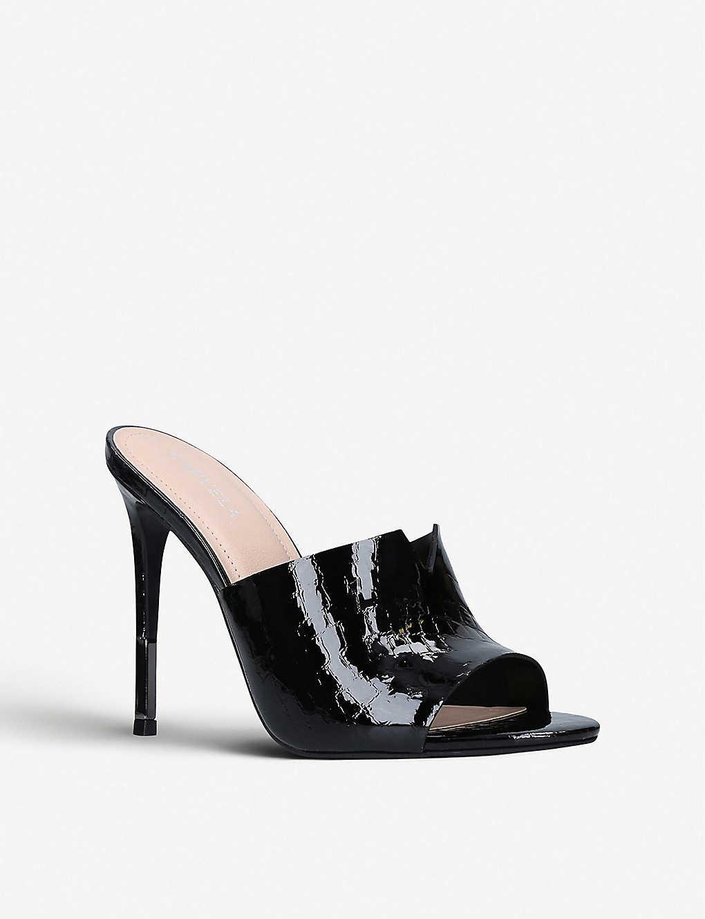 carvela snakeskin sandals