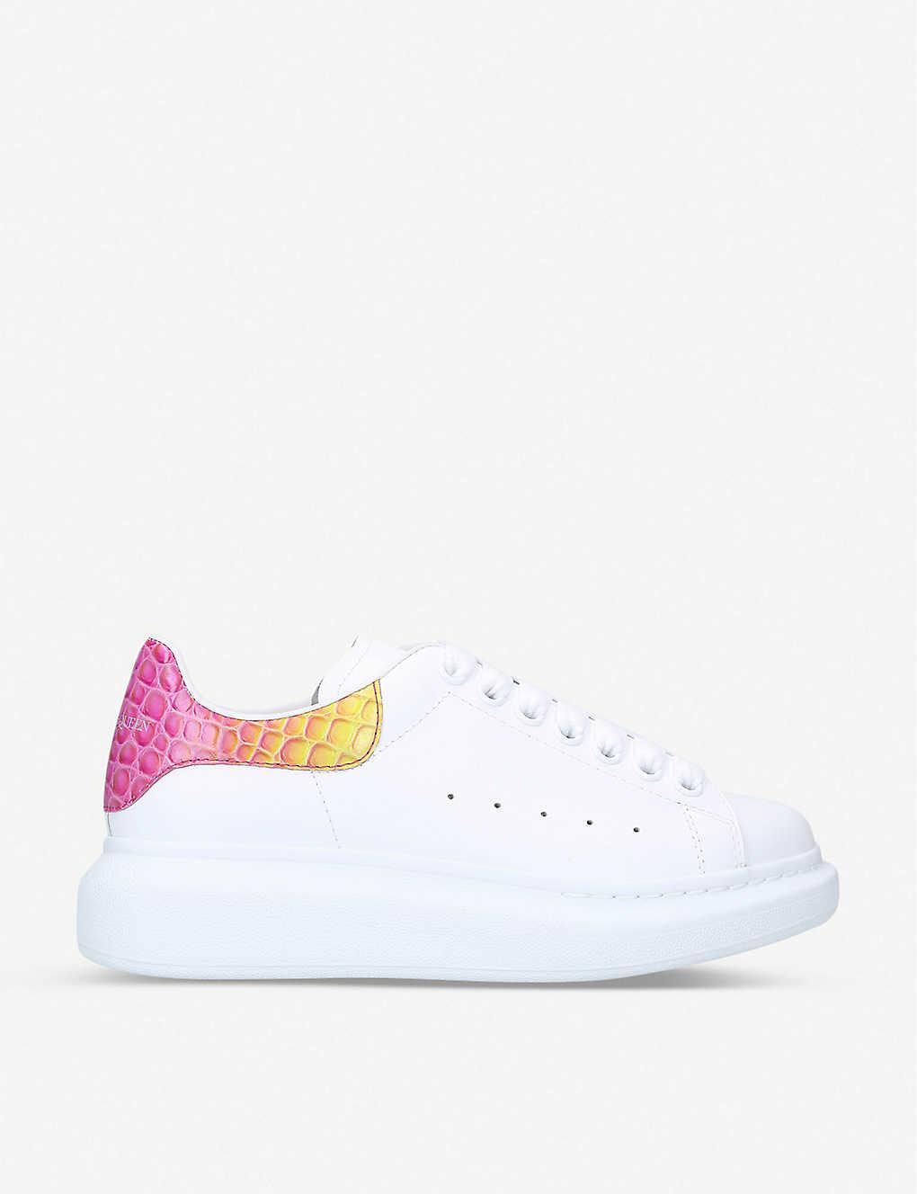 alexander mcqueen sneakers crocodile