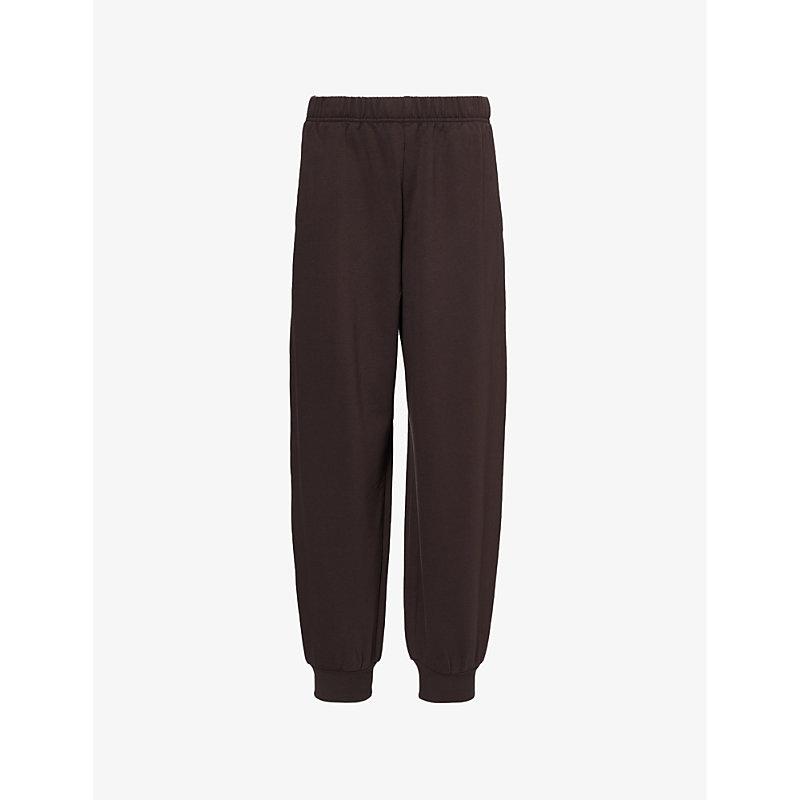 Brown jogging bottoms sale