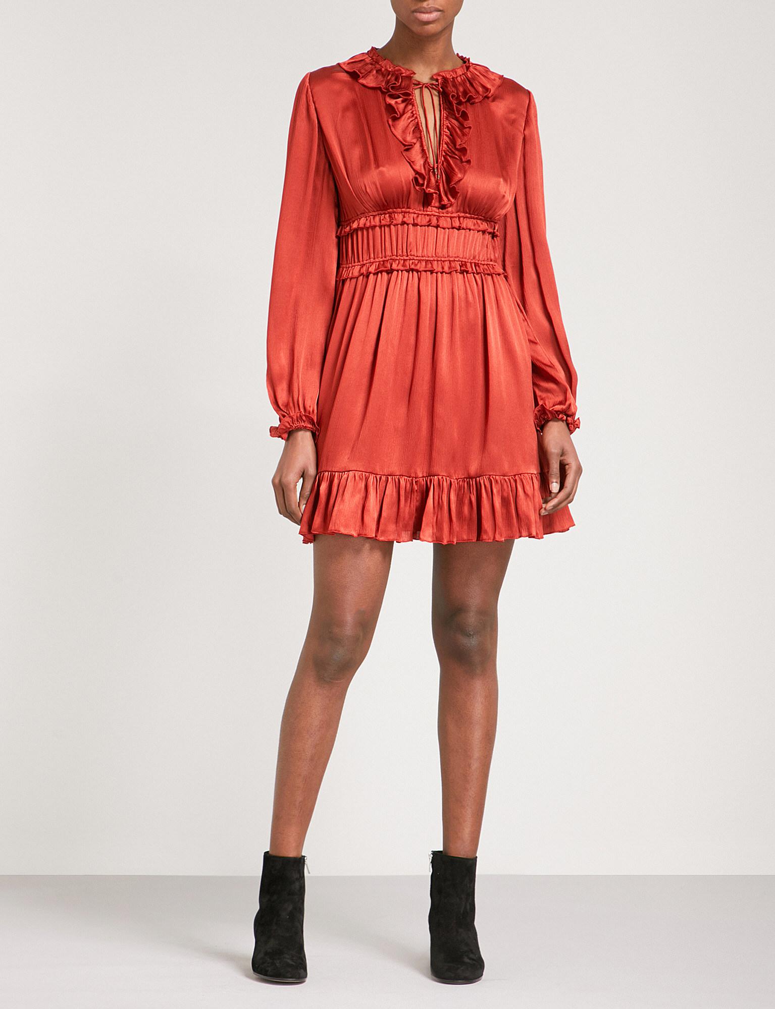 ulla johnson mini dress