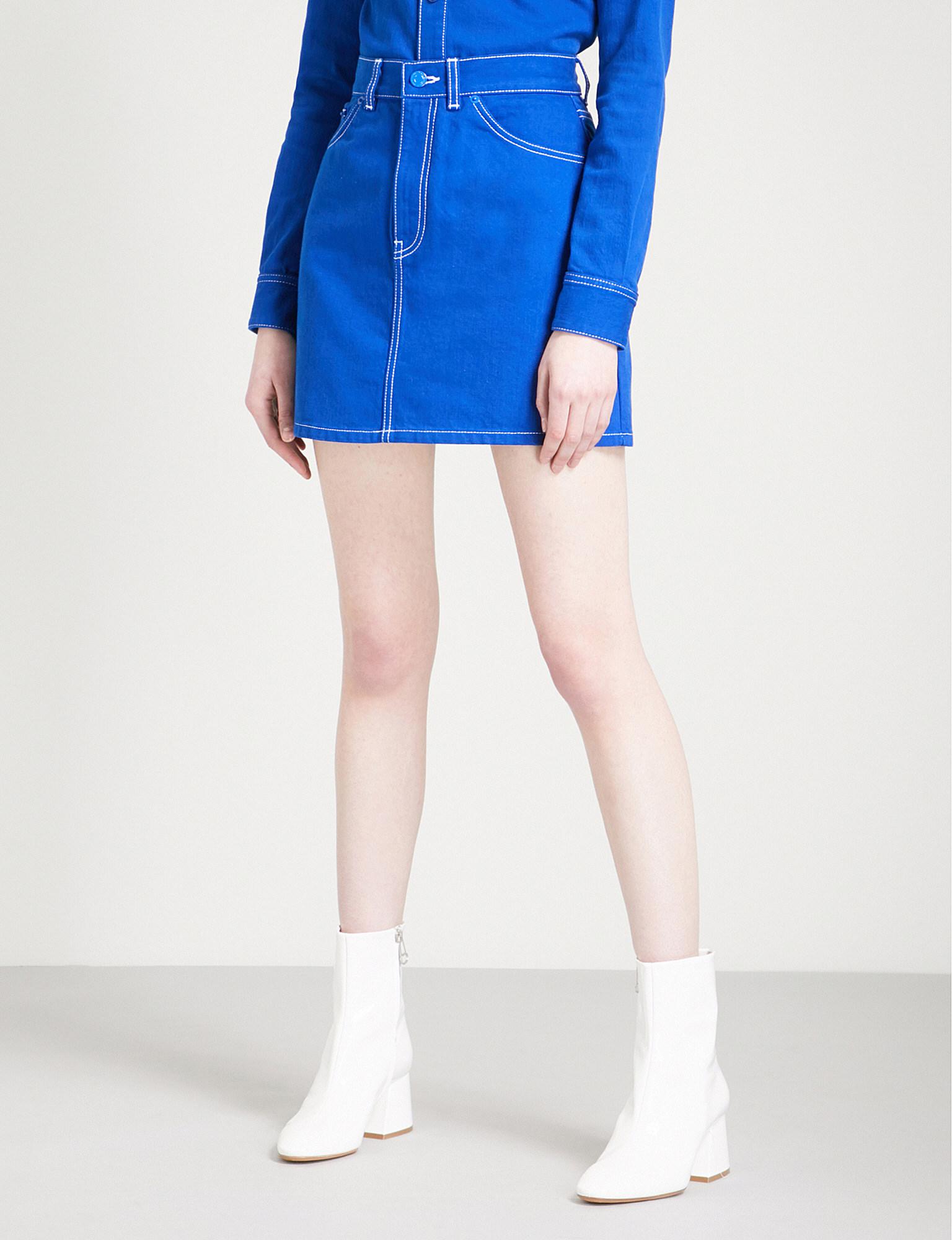 givenchy denim skirt