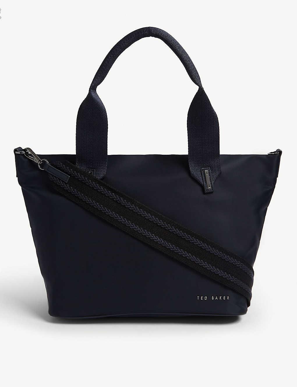Ted Baker Macieyy Plain Small Nylon Tote Bag in Black Lyst Canada