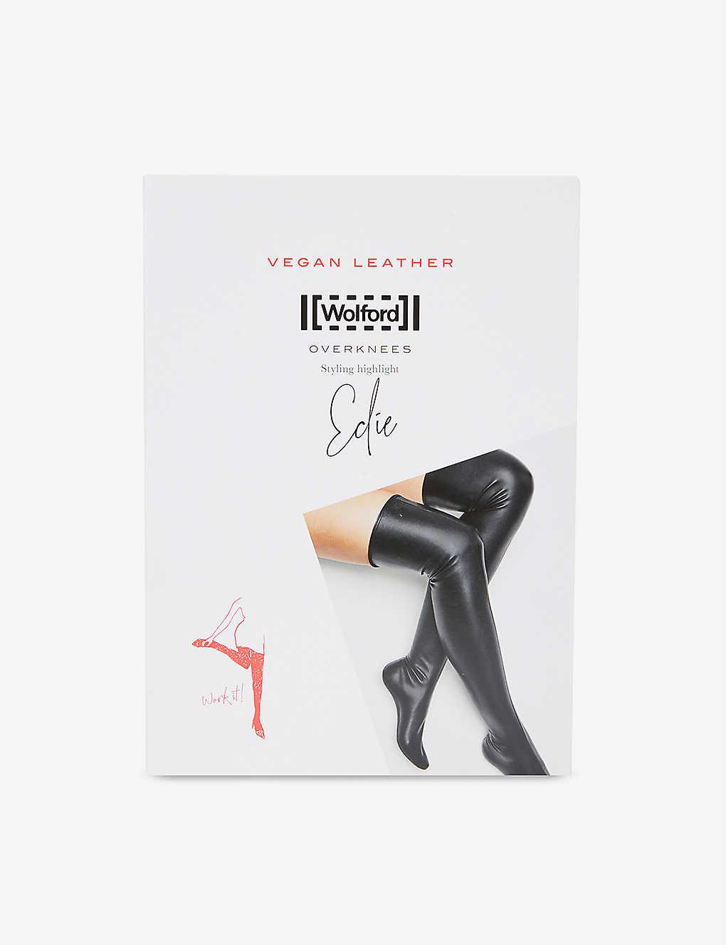 Wolford Edie Overknees Faux-leather 