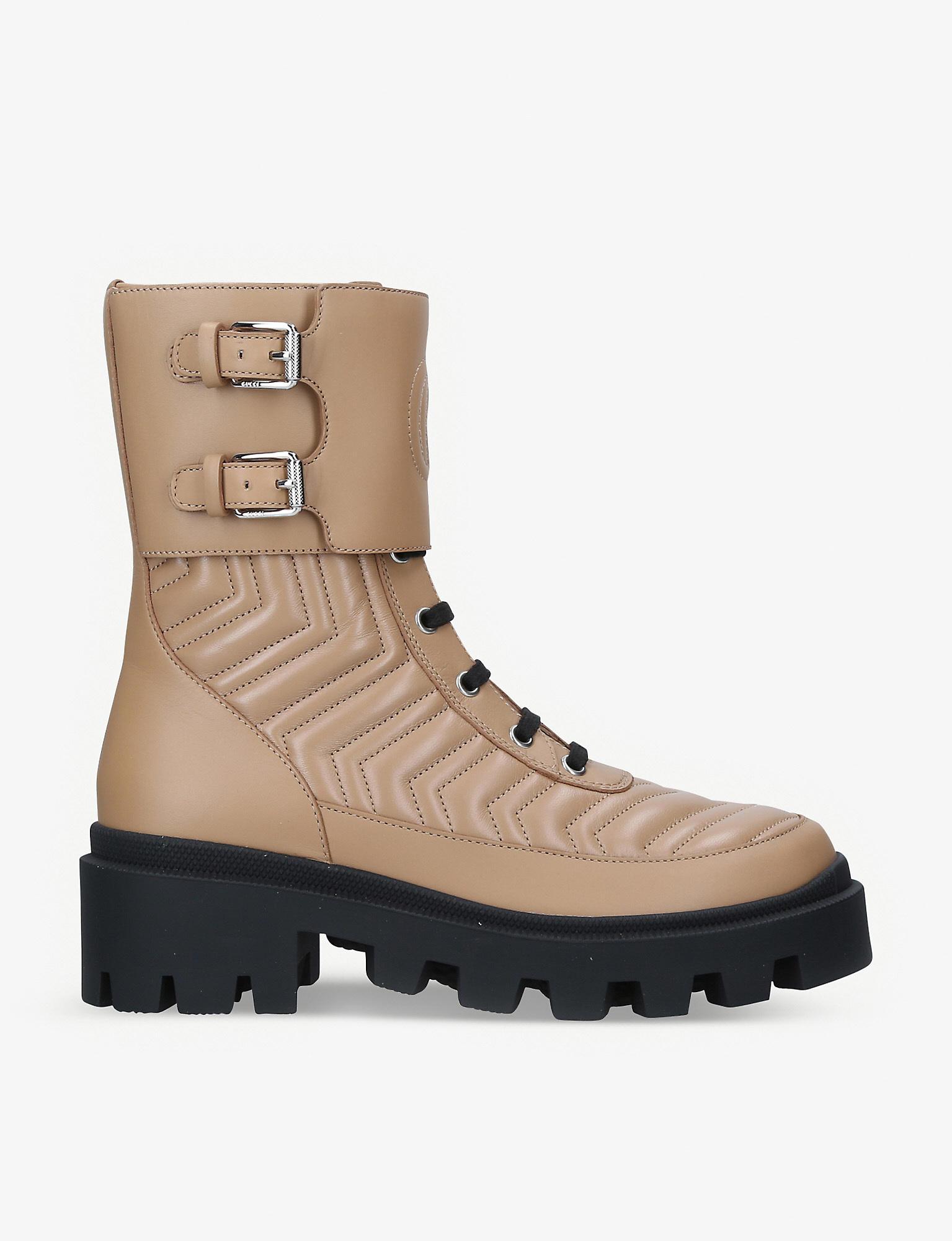 gucci biker boots