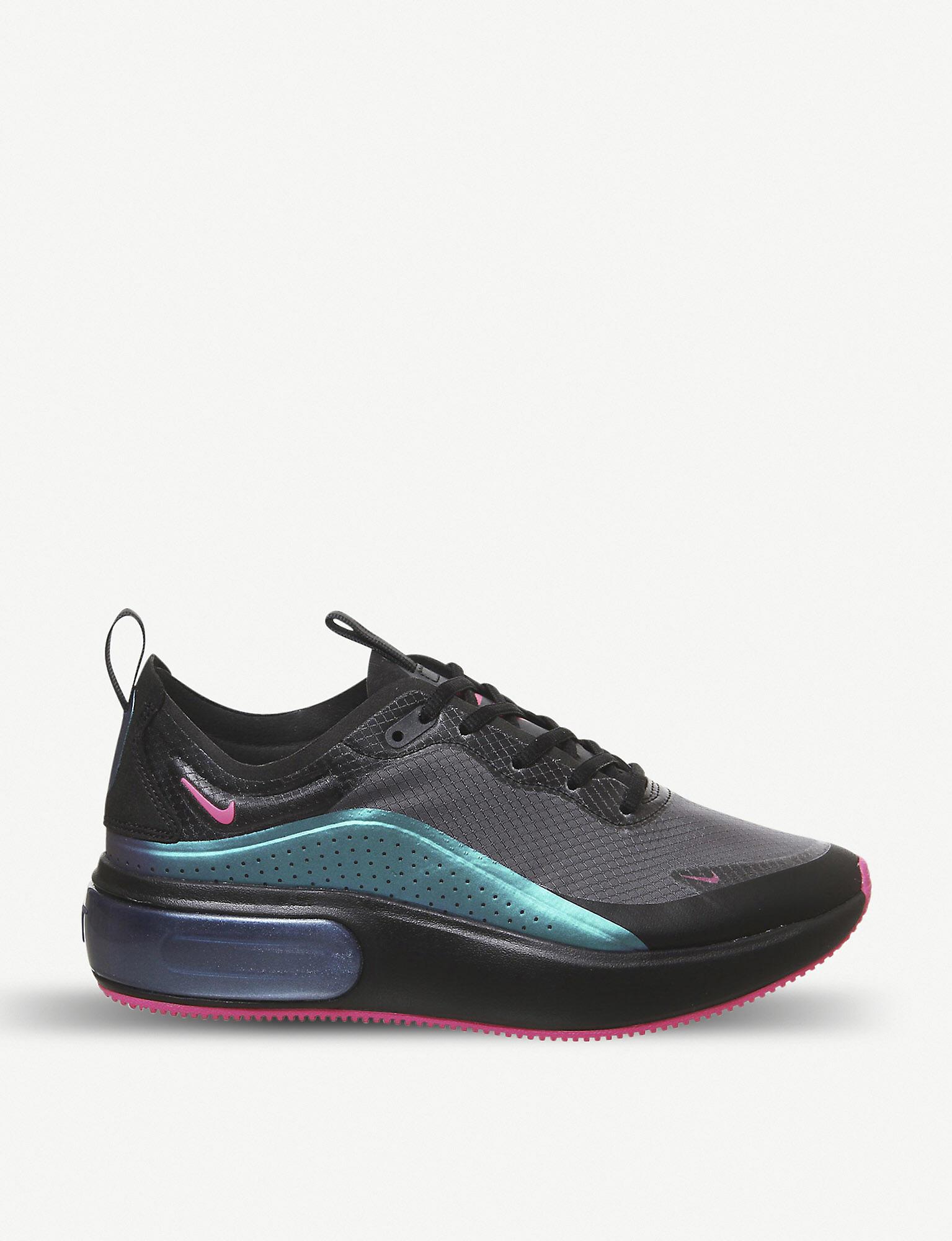 nike black air max dia trainers