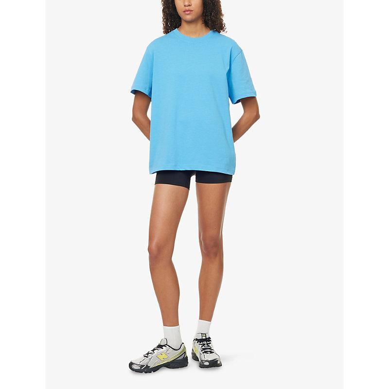【ADANOLA】Waffle Short Sleeve Top Waffle Short Sleeve Top - Light Grey Melange