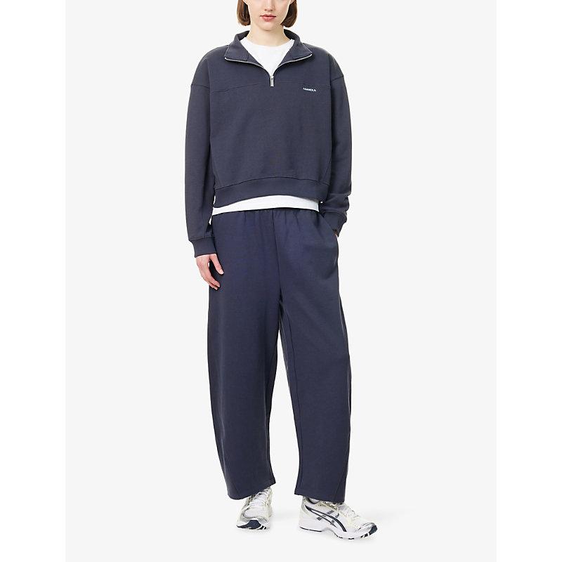 Adanola + AS Oversized Sweatshirt - Light Grey Melange