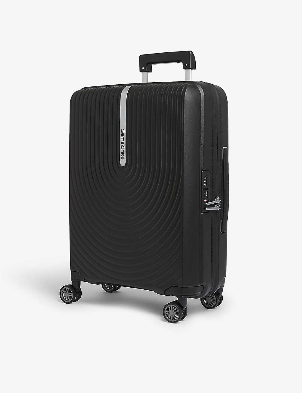 Samsonite Black Hi-fi Spinner Expandable Suitcase 55cm | Lyst