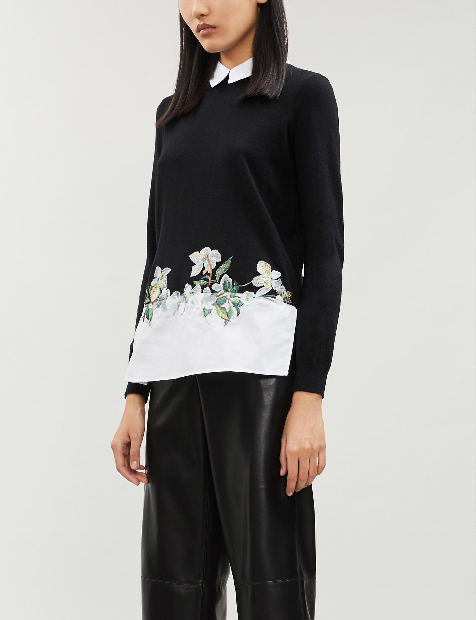 ted baker layered sweater