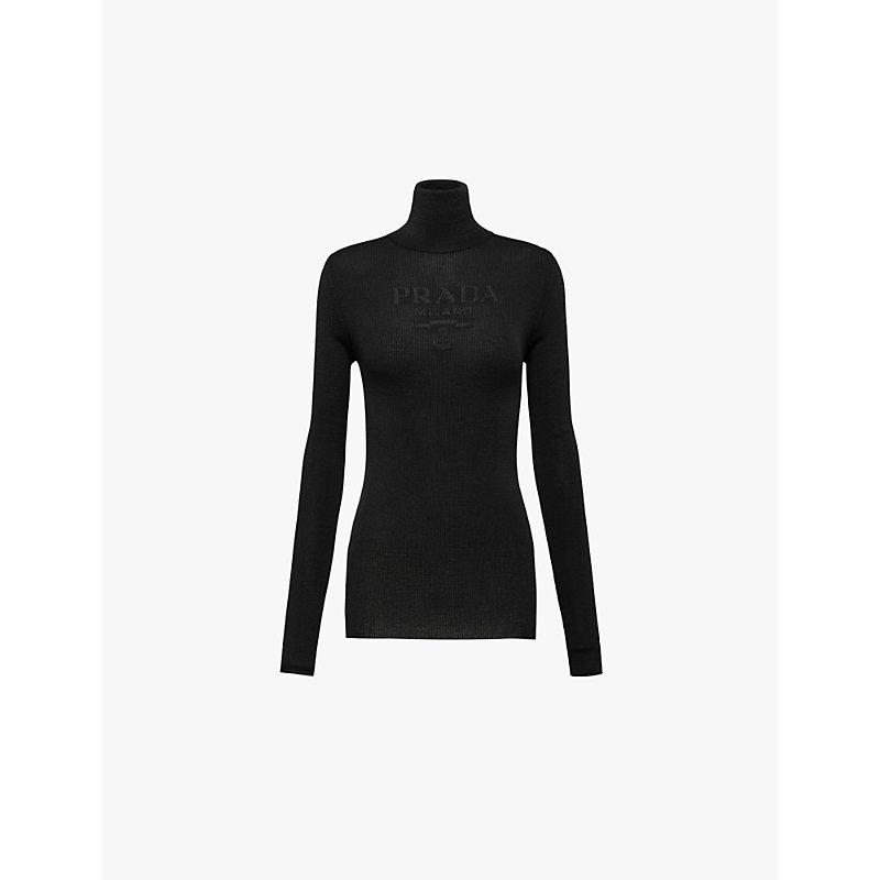 Prada black turtleneck online
