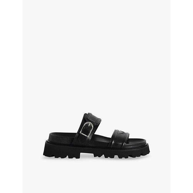 サンダル・ミュール ZADIG  VOLTAIRE Women Sandals SWCT02004 001 BLACK Zadig & Voltaire Sandals, Size 36 EU