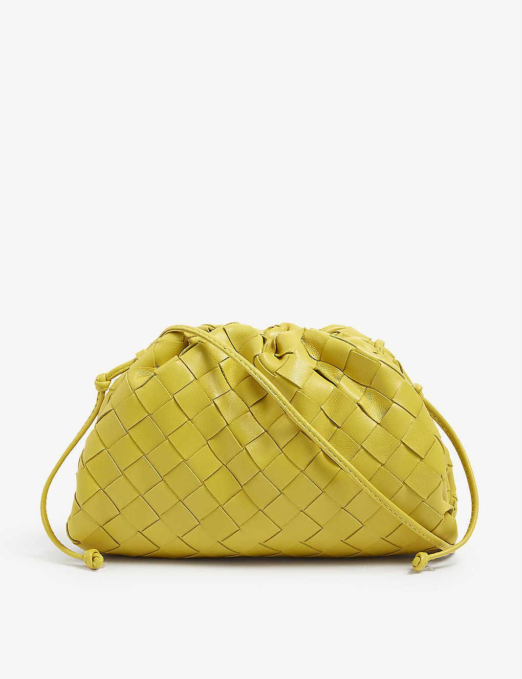 yellow pouch bag