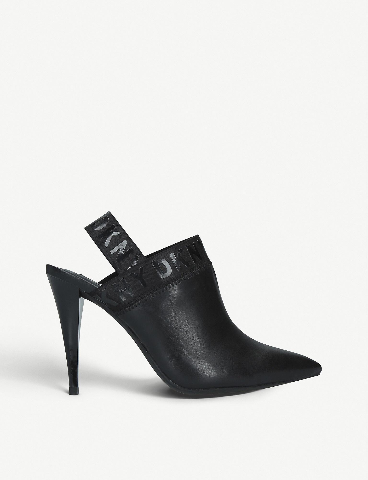 black leather courts