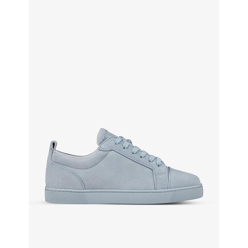 Louboutin junior grey suede sale