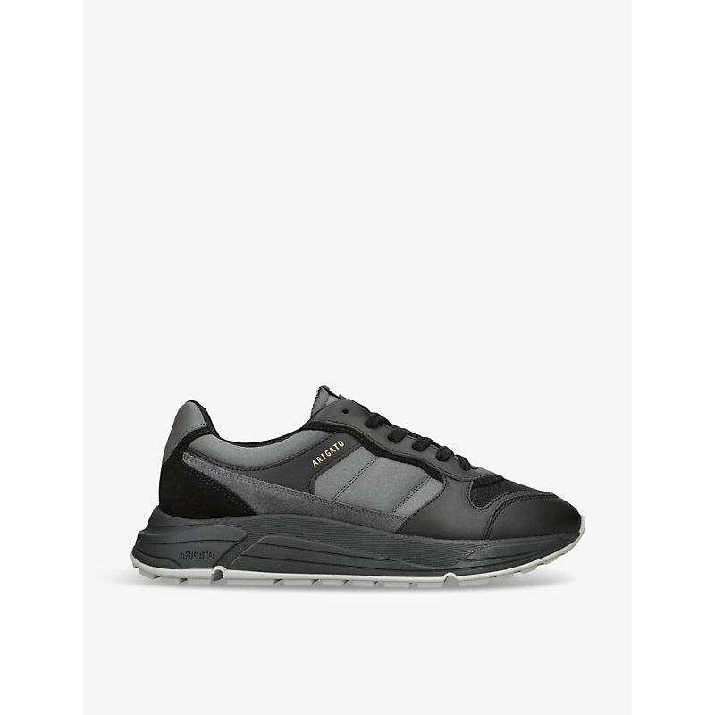 Arigato black trainers discount
