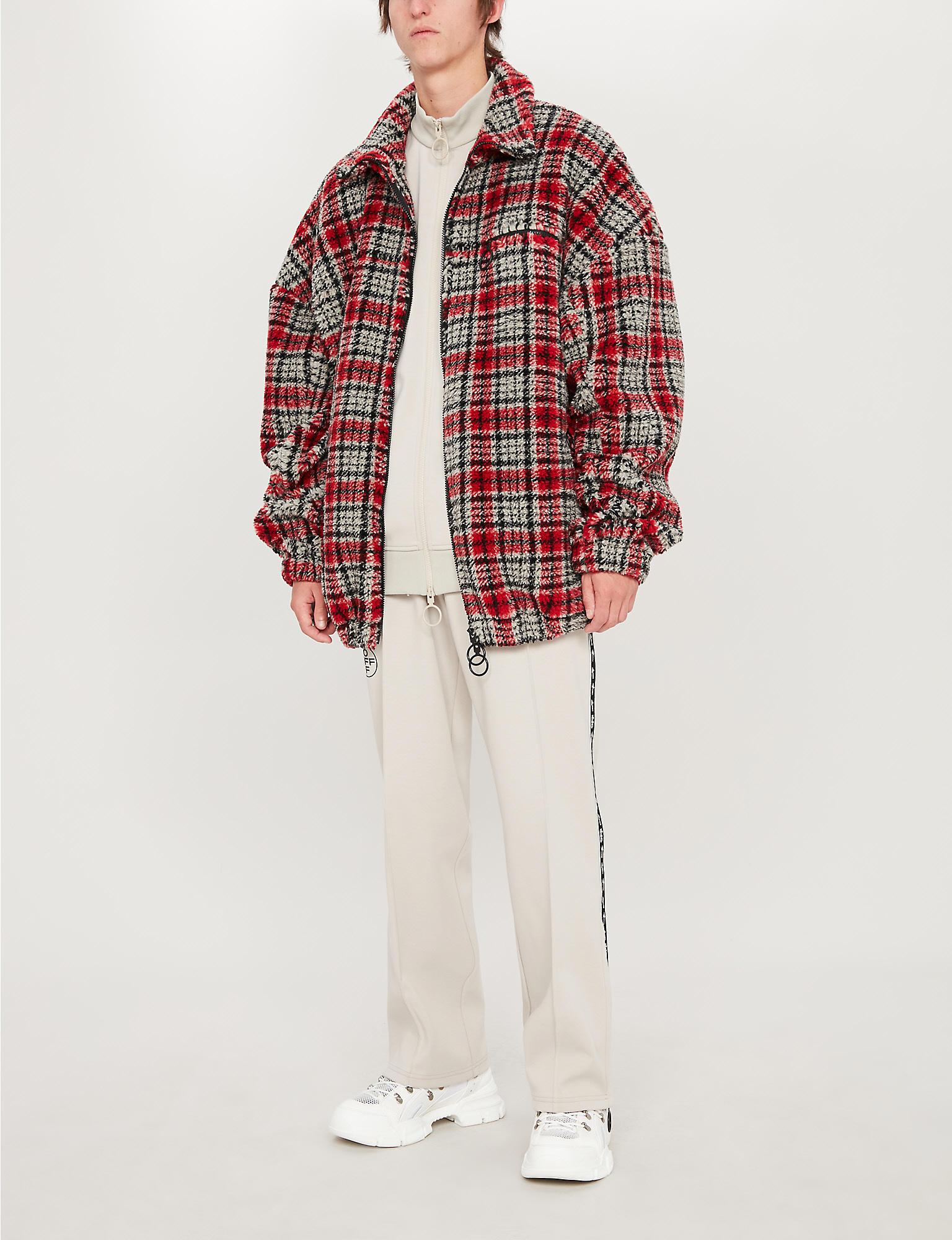 off white fleece jacket