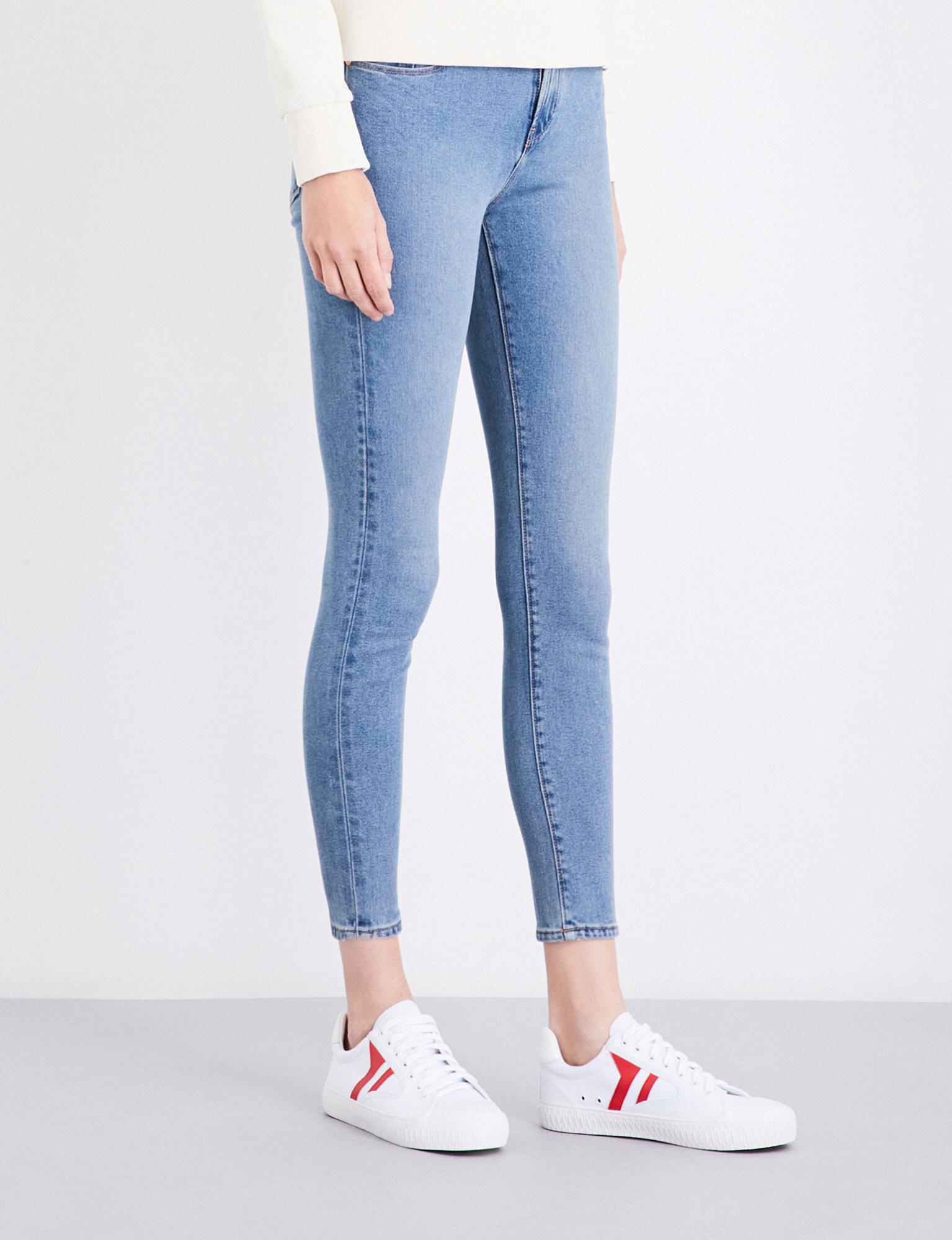 calvin klein high rise jeans
