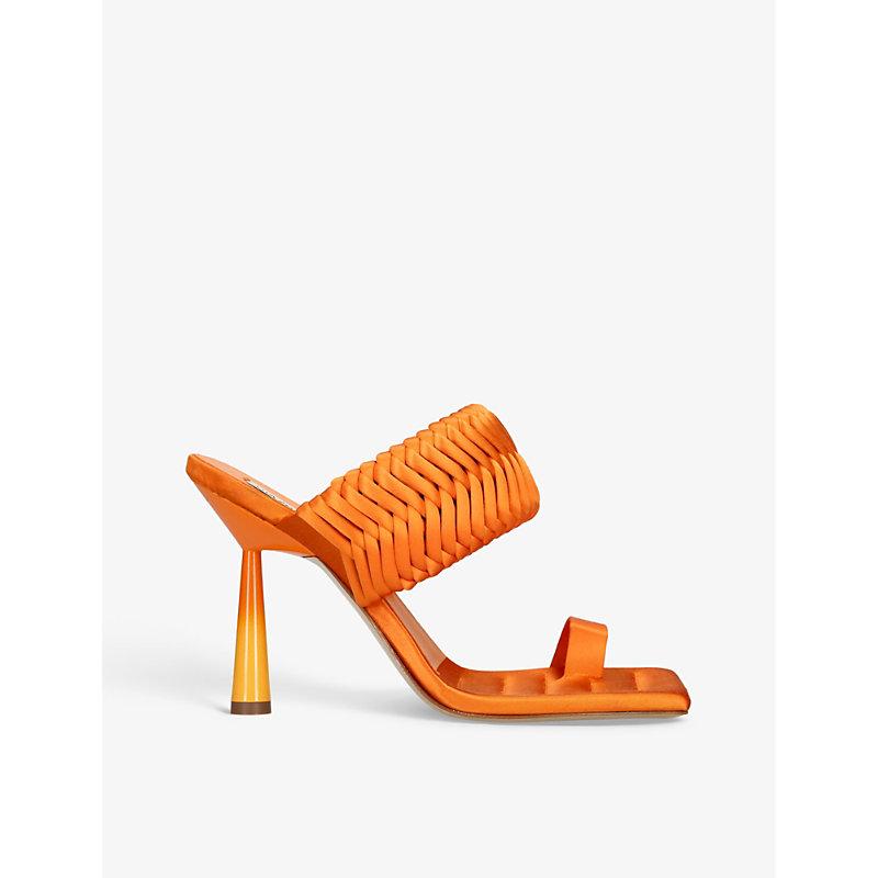 GIA COUTURE X Rosie Huntington whiteley Rosie 1 Leather Heeled