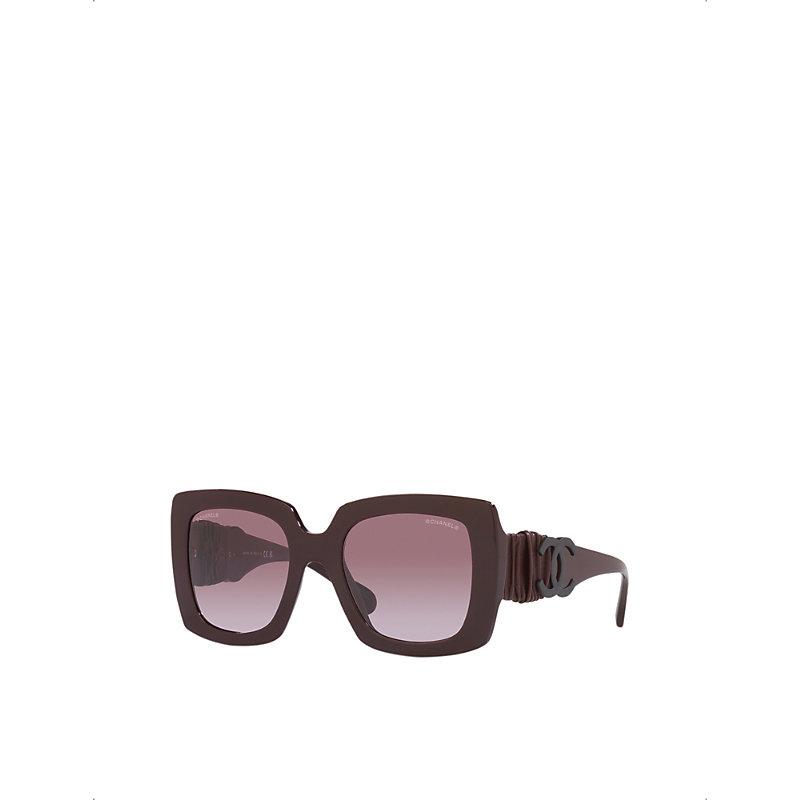 chanel sunglasses leather