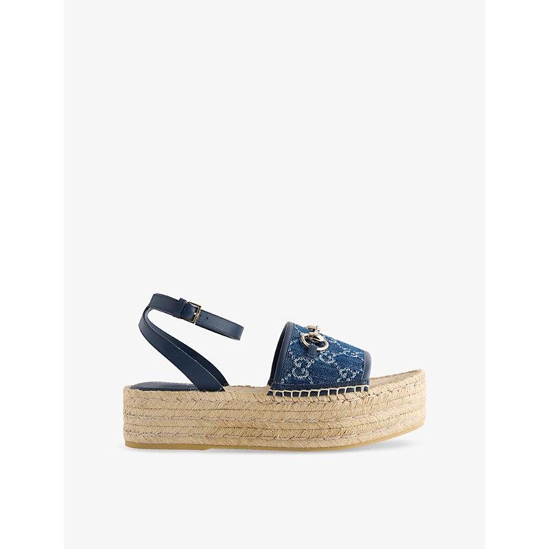 Women's Gucci Espadrille shoes and sandals | Lyst