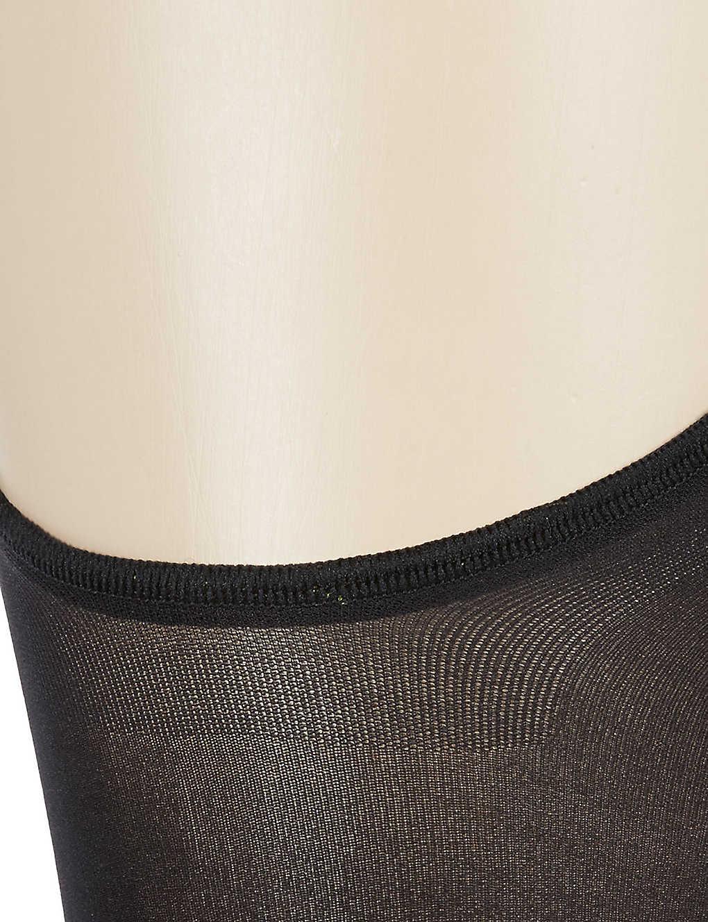 Wolford Synthetic Women's Black Individual 12 Stayhip Tights Lyst