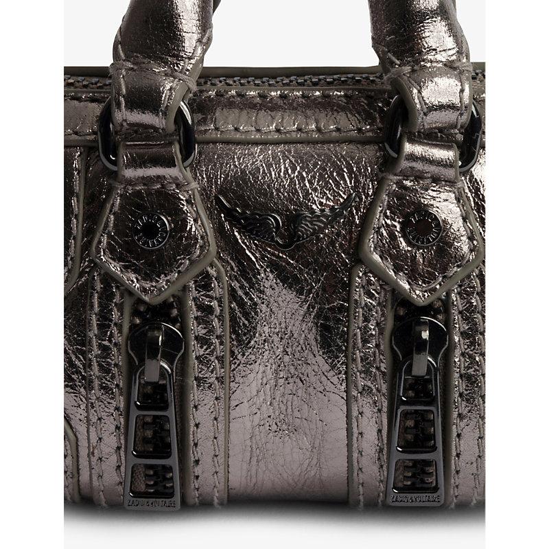 Zadig & Voltaire Sunny 2 Metallic-leather Mini Bag Charm | Lyst Zadig & Voltaire Sunny 2 Metallic-leather Mini Bag Charm | Lyst