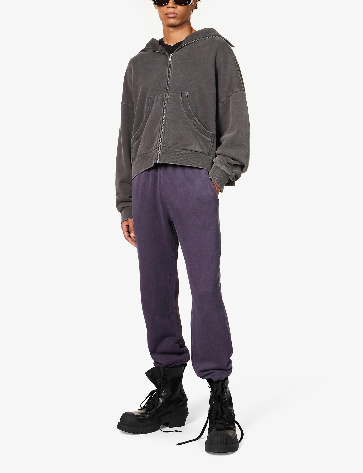 Entire studios Heavy Patch-pocket Cotton-jersey jogging Bottoms in