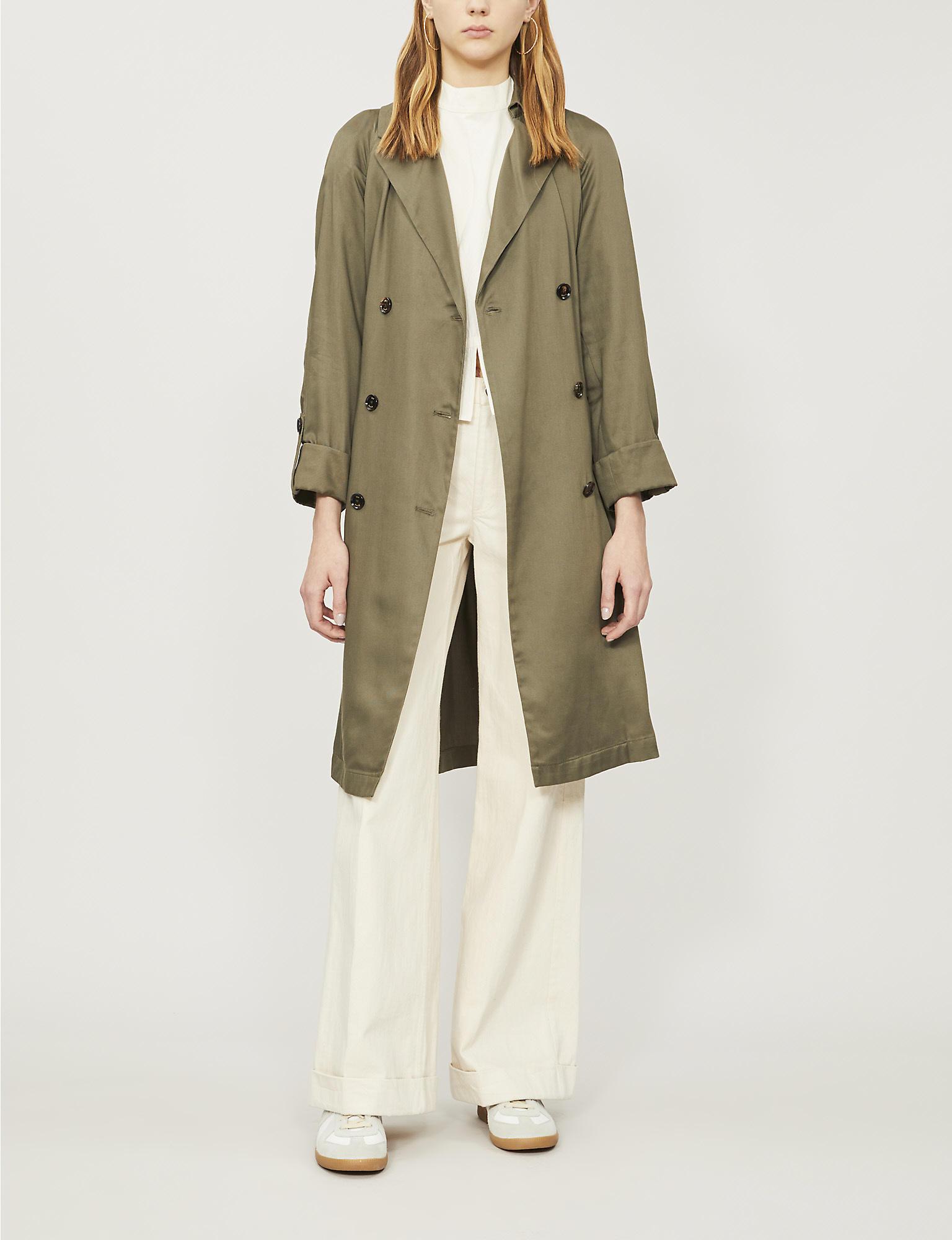 ted baker khaki coat