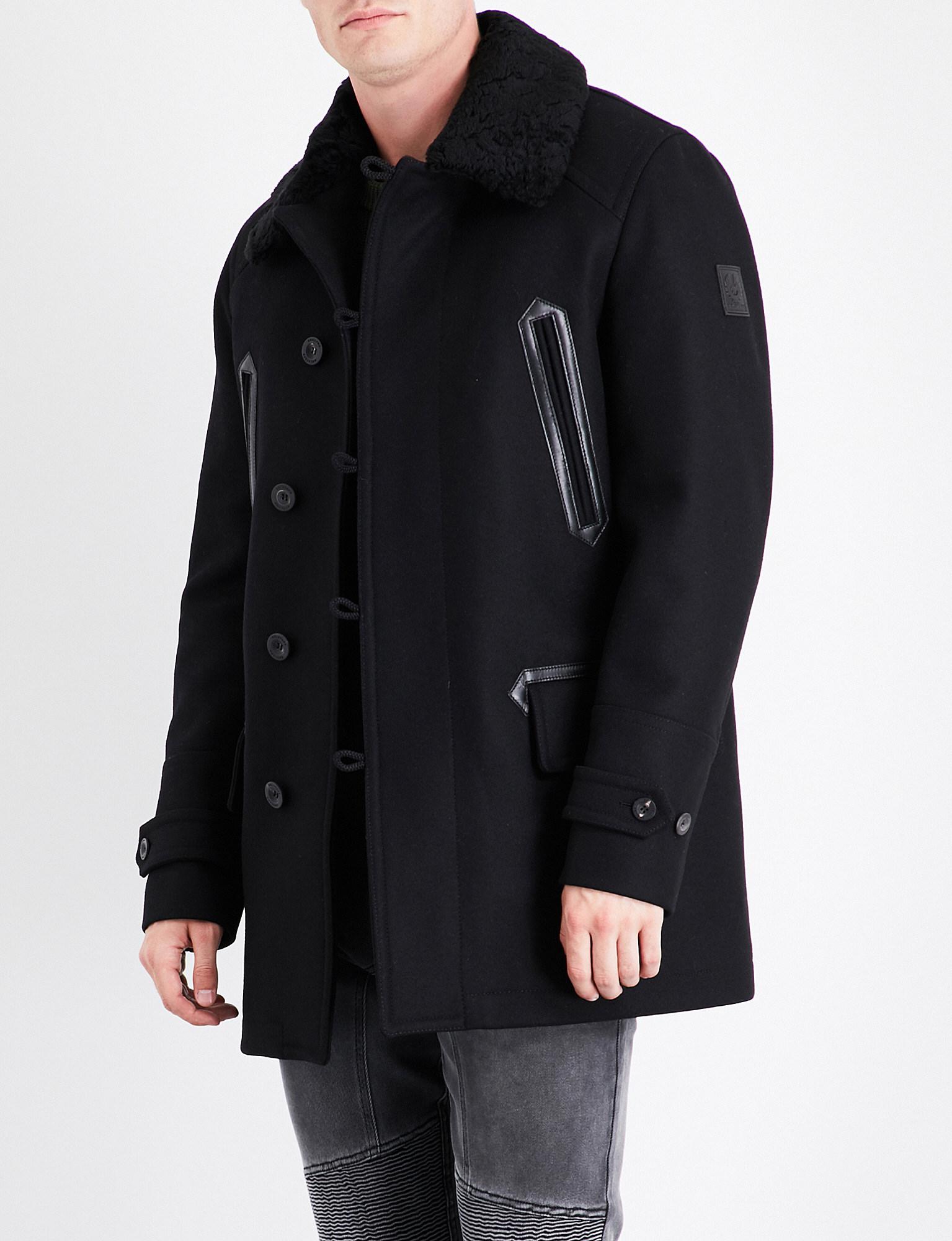 belstaff wool coat