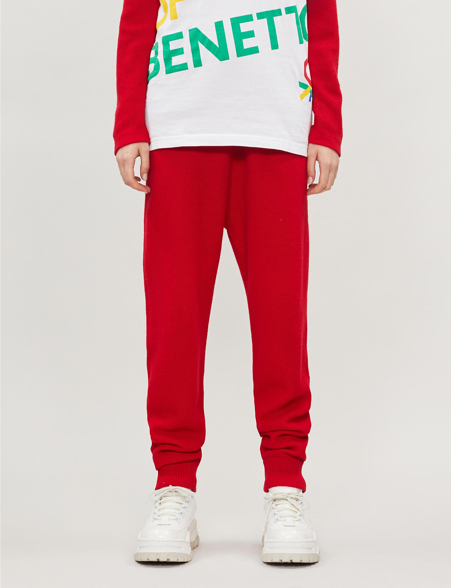 wool jogging bottoms