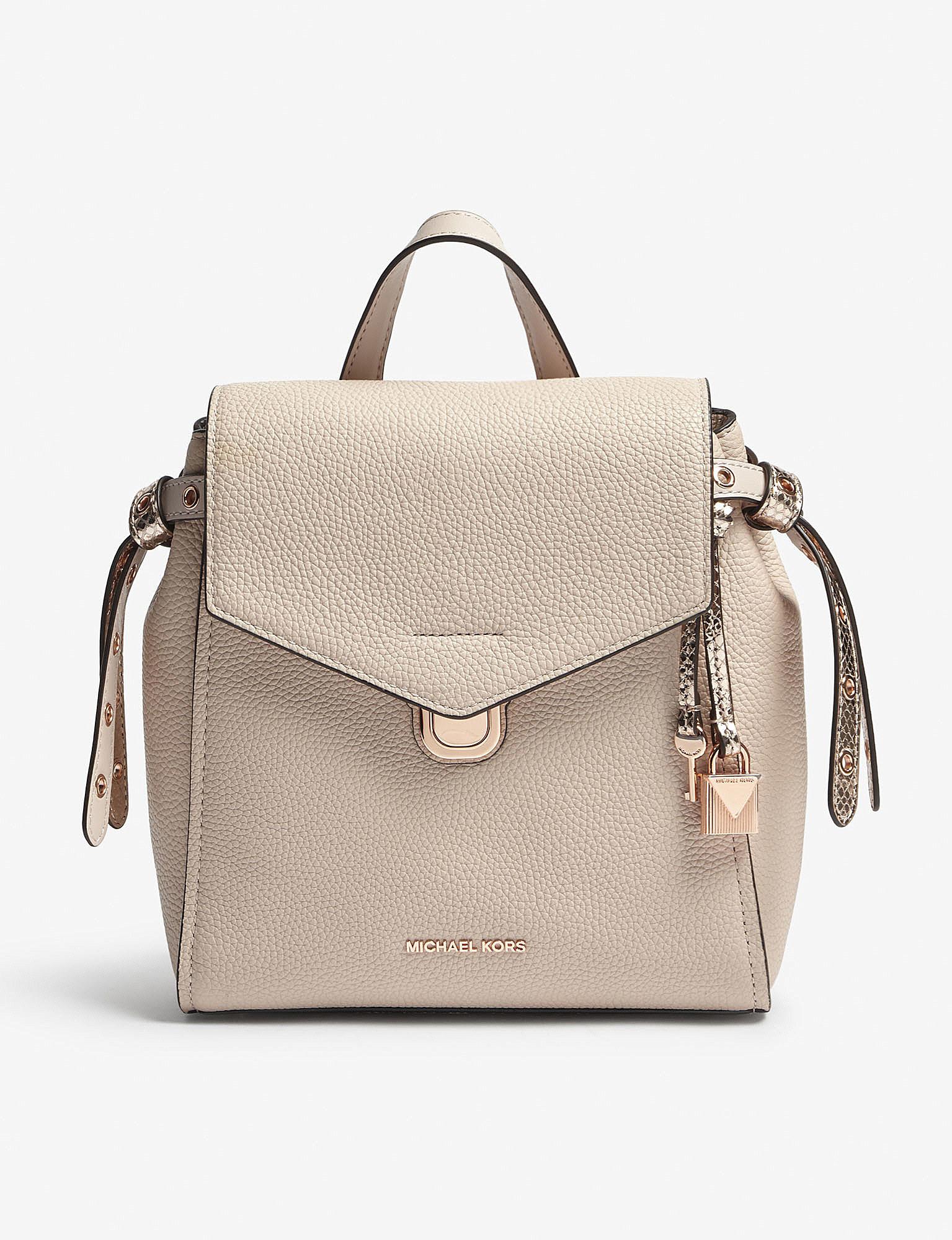 MICHAEL Michael Kors Bristol Small Leather Backpack | Lyst