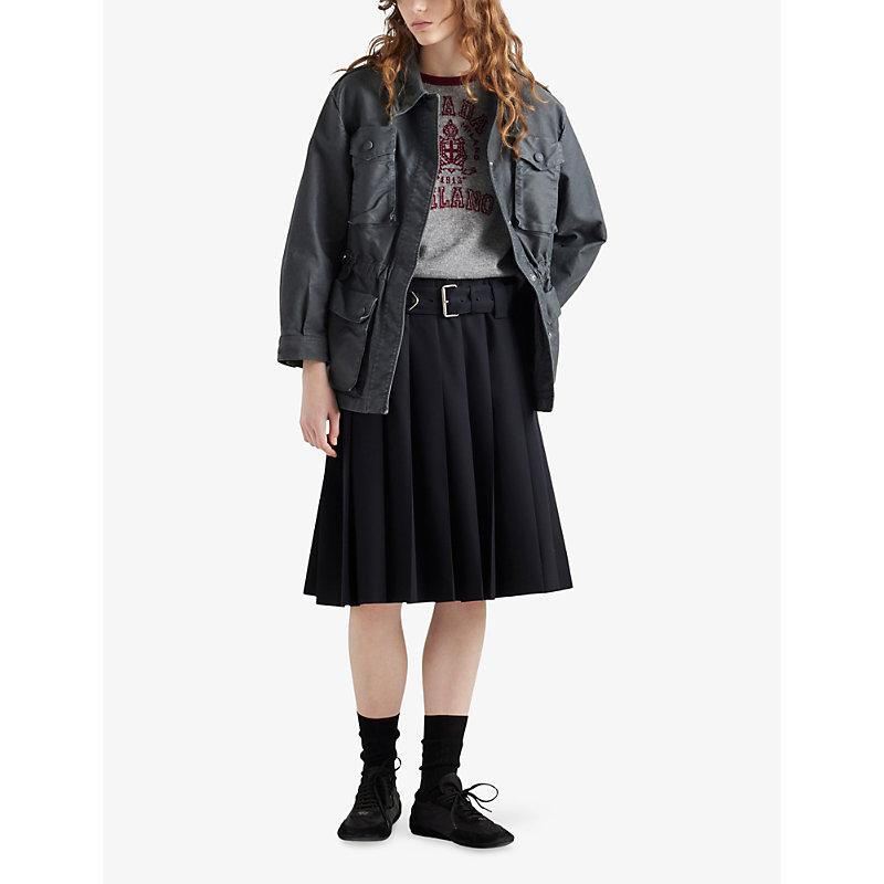 Women's Prada Knee-length skirts | Lyst Women's Prada Knee-length skirts | Lyst