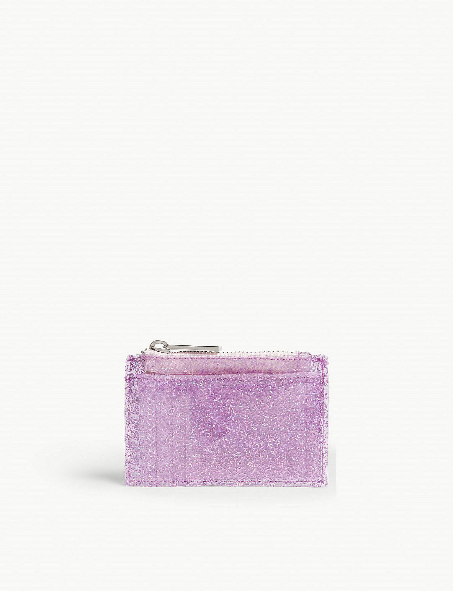 glitter coin purse