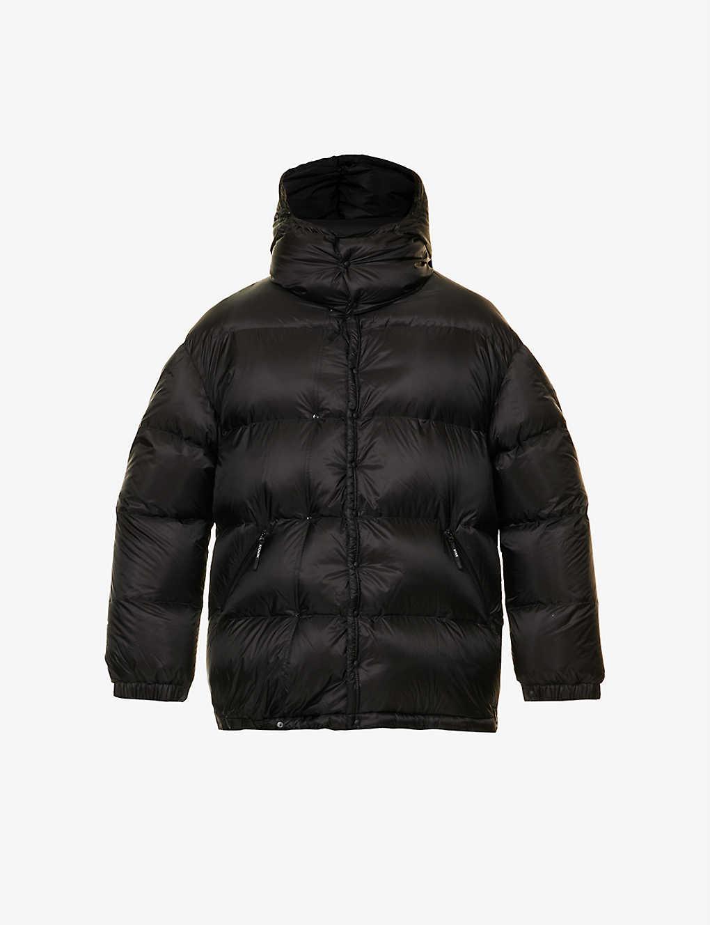 Moncler Genius X 4 Moncler Hyke Galenstock Funnel-neck Relaxed-fit ...