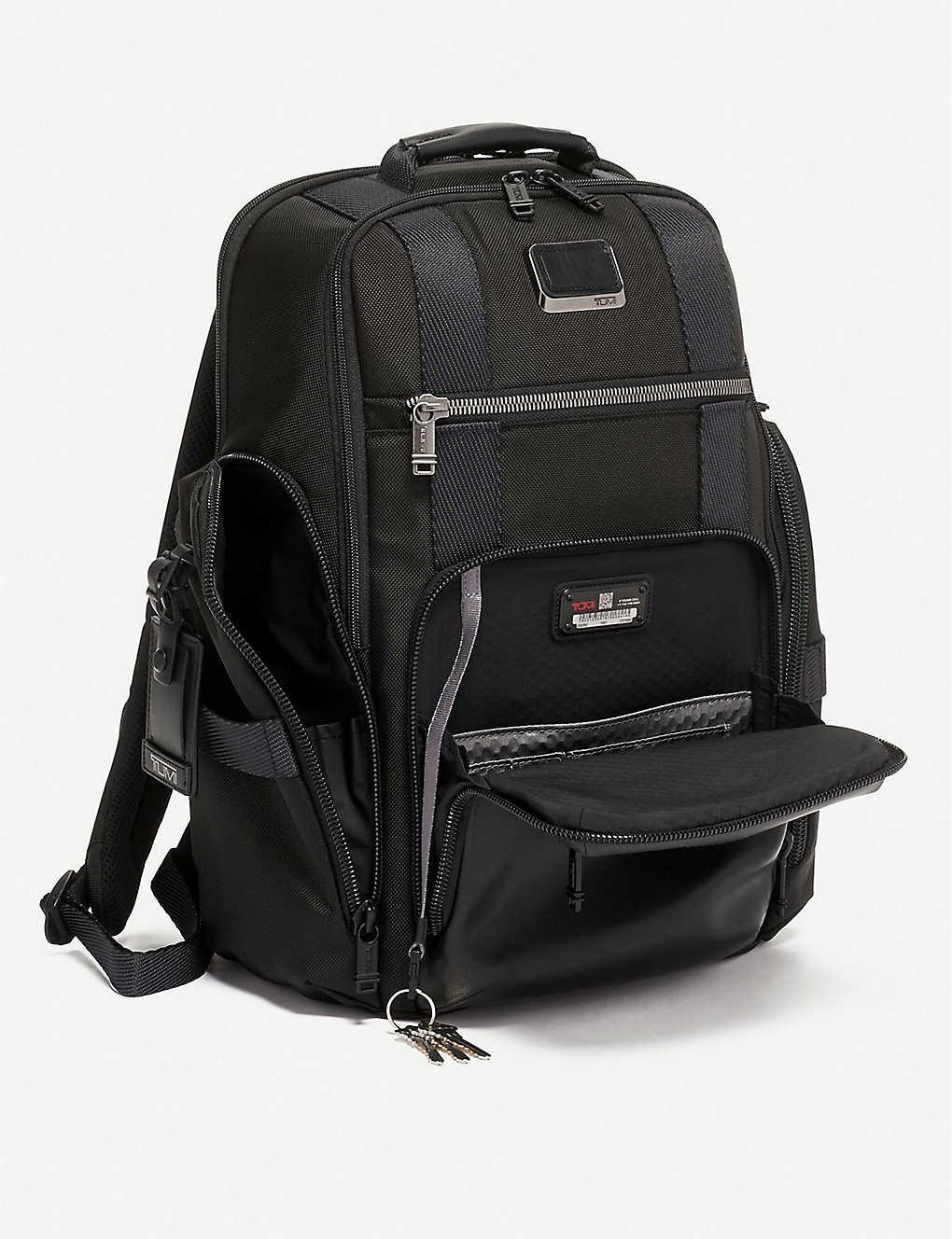 Tumi Alpha Sheppard Deluxe Brief Pack Black | Lyst