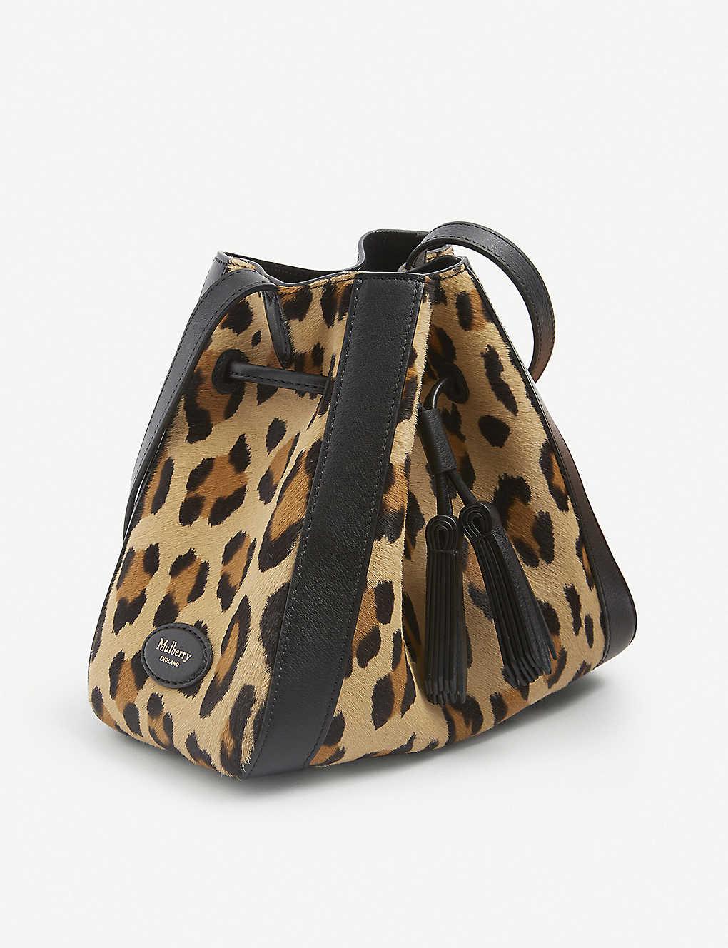 mini leopard print bag