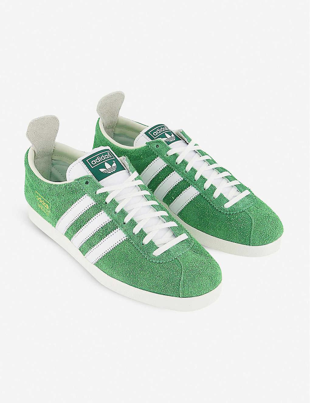 adidas Originals Gazelle Vintage Sneakers in Green & White (Green) for Men  - Save 52% - Lyst